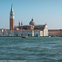 Buy canvas prints of Church San Giorgio Maggiore,  Venice, Italy by Dave Collins