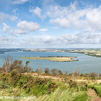 Buy canvas prints of Panorma, Loch Leven, Kinross, Scotland by Dave Collins