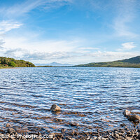 Buy canvas prints of  Panorama, Lough Feeagh, Co Mayo, Ireland by Dave Collins