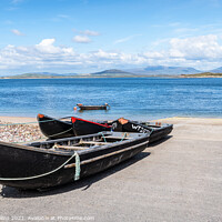 Buy canvas prints of Boats on the slipway by Dave Collins