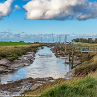 Buy canvas prints of Steeping River, Gibraltar point, Lincolnshire, England by Dave Collins