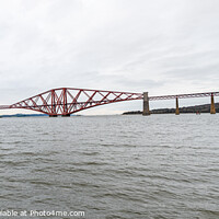 Buy canvas prints of Forth Rail Bridge, Edinburgh, Scotland by Dave Collins