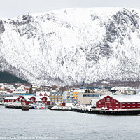 Buy canvas prints of Stokmarknes,Nordland,Norway by Dave Collins