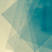 Buy canvas prints of Transparent blue plastic by Larisa Siverina