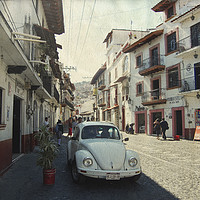 Buy canvas prints of Taxco, silver city by Larisa Siverina