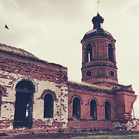 Buy canvas prints of Old church by Larisa Siverina