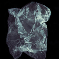 Buy canvas prints of Clear plastic bag by Larisa Siverina