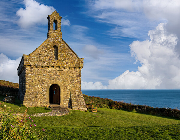 St Non's Retreat Chapel, St David's, Pembrokeshire Picture Board by Colin Allen
