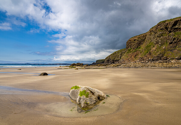 The Enchanting Drama of Druidstone Beach Picture Board by Colin Allen