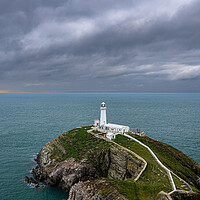 Buy canvas prints of  South Stack Lighthouse, Anglesey. by Colin Allen
