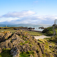 Buy canvas prints of The Tower on Llanddwyn Island, Anglesey. by Colin Allen