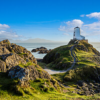 Buy canvas prints of The Tower on Llanddwyn Island, Anglesey. by Colin Allen