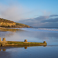 Buy canvas prints of Amroth Beach, Pembrokeshire. by Colin Allen