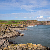 Buy canvas prints of Stackpole Quay. Pembrokeshire. by Colin Allen