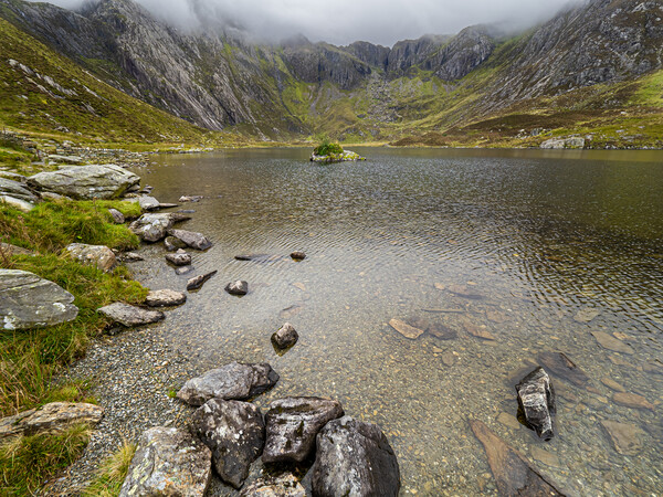 Llyn Idwal in the Cwm Idwal National Reserve. Picture Board by Colin Allen