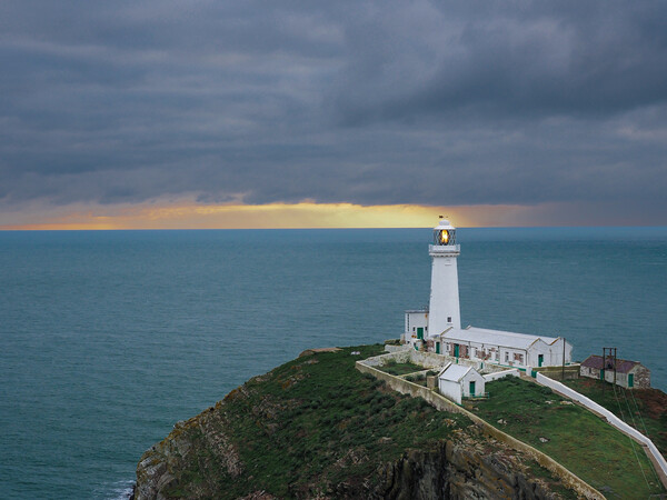  South Stack Lighthouse, Anglesey. Picture Board by Colin Allen