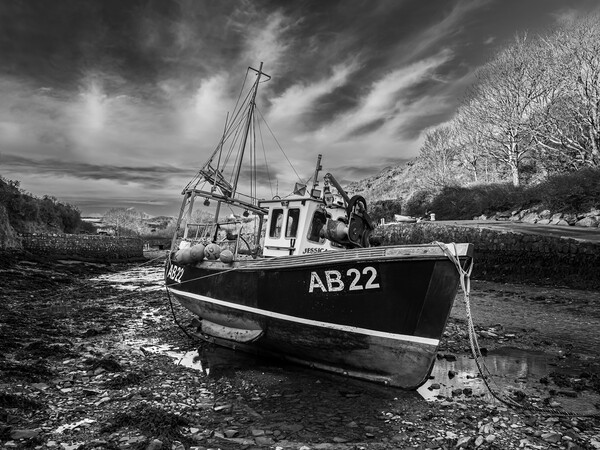 Porthclais Harbour A Serene Fishing Haven Picture Board by Colin Allen
