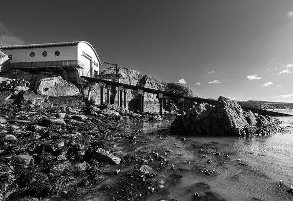 St Justinian's Lifeboat Station, Pembrokeshire. Picture Board by Colin Allen