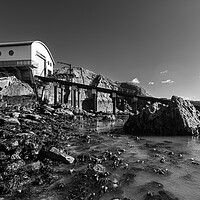 Buy canvas prints of St Justinian's Lifeboat Station, Pembrokeshire. by Colin Allen