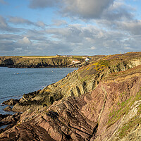 Buy canvas prints of St Justinian's in Pembrokeshire, Wales. by Colin Allen