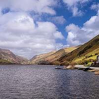 Buy canvas prints of Spring at Talyllyn Lake. by Colin Allen
