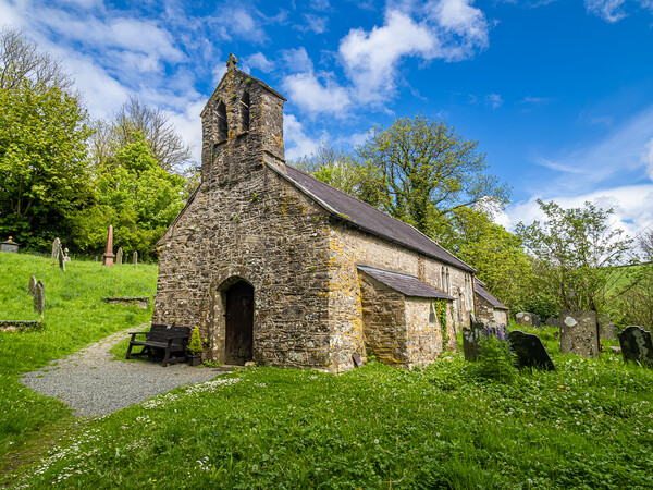 St Meilyr's Church, Llys y Fran, Pembrokeshire. Picture Board by Colin Allen