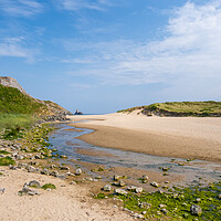 Buy canvas prints of Broadhaven - Bosherston, Pembrokeshire. by Colin Allen