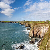 Buy canvas prints of St Justinian's in Pembrokeshire. by Colin Allen