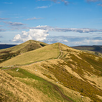 Buy canvas prints of Mam Tor and the Great Ridge by Colin Allen