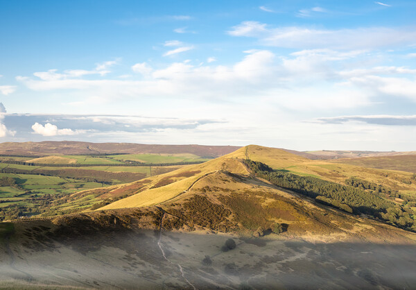 Mam Tor and the Great Ridge Picture Board by Colin Allen