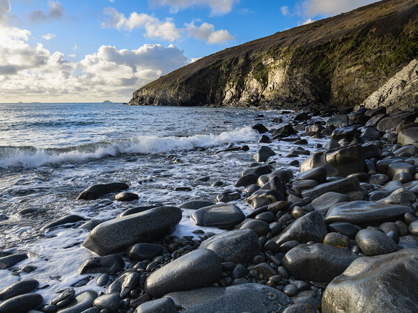Porthmelgan Beach, St David's Head, Pembrokeshire Picture Board by Colin Allen
