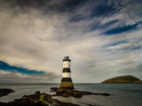 Penmon Lighthouse. Picture Board by Colin Allen