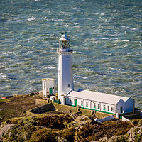 Buy canvas prints of South Stack Lighthouse by Colin Allen
