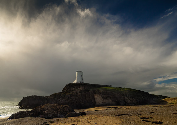 The Tower at Llanddwyn Island, Anglesey. Picture Board by Colin Allen