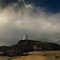 Buy canvas prints of The Tower at Llanddwyn Island, Anglesey. by Colin Allen