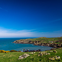 Buy canvas prints of A view of Trwynbychan from Porth Wen, Anglesey. by Colin Allen