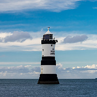 Buy canvas prints of Penmon Lighthouse, Anglesey. by Colin Allen