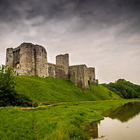 Buy canvas prints of Kidwelly Castle. by Colin Allen