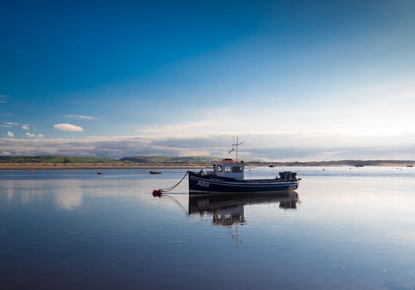 Reflective Serenity in Aberdovey Picture Board by Colin Allen