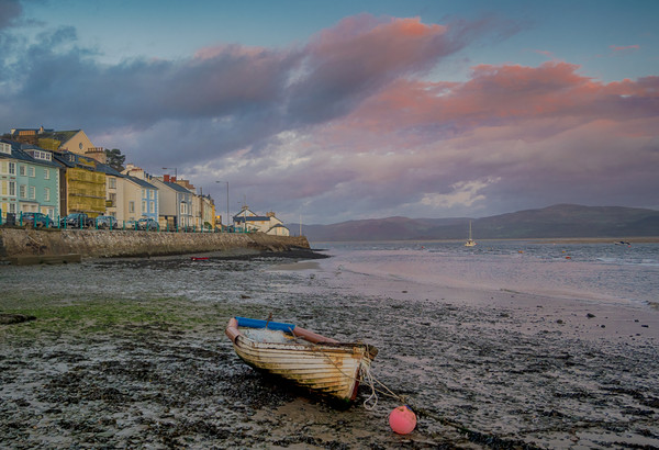 Sunset at Aberdovey Picture Board by Colin Allen