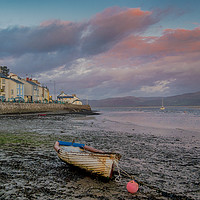 Buy canvas prints of Sunset at Aberdovey by Colin Allen