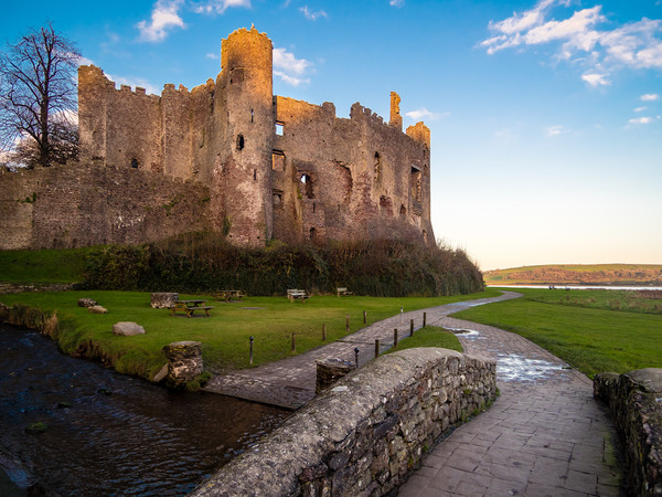 Magical Laugharne Castle. Picture Board by Colin Allen