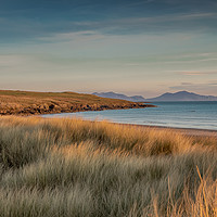 Buy canvas prints of Aberffraw Beach at the end of a Winter Day. by Colin Allen
