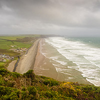 Buy canvas prints of Newgale Storm. by Colin Allen