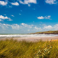 Buy canvas prints of Freshwater West - White Surf by Colin Allen