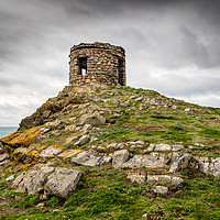 Buy canvas prints of Abereiddy Tower. Pembrokeshire. by Colin Allen