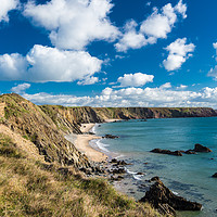 Buy canvas prints of Marloes Sands, Pembrokeshire. by Colin Allen
