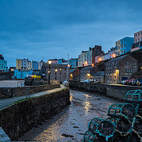 Buy canvas prints of Tenby Harbour. by Colin Allen