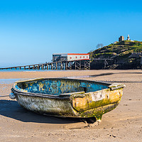 Buy canvas prints of Serene Seaside Charm by Colin Allen