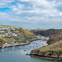 Buy canvas prints of Solva Harbour in Spring. by Colin Allen